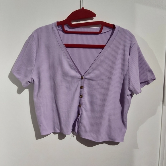 Shein purple top - Picture 4 of 4